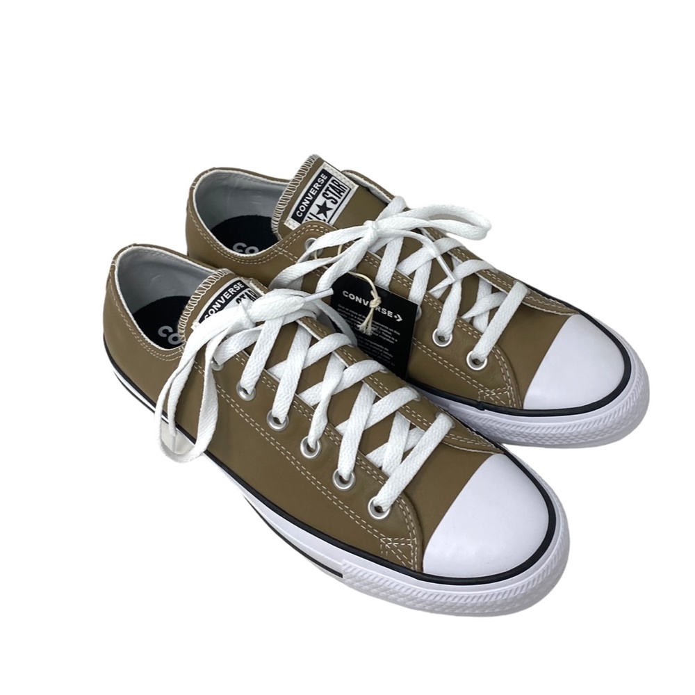 Converse Chuck Taylor OX Sand Dune Leather Casual Shoe Low Top Men Size A09926C - Picture 3 of 9